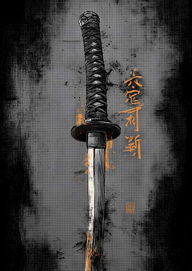 Ukiyo Minimalism Katana