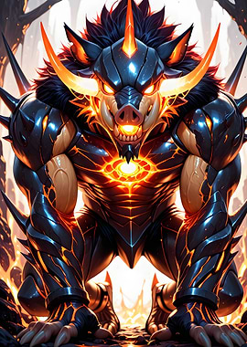 Armored Boar Warrior