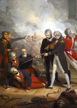 Nelson Receiving the Surrender of the San Nicolas