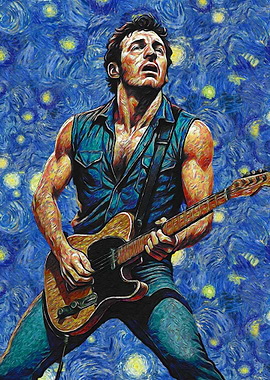 Bruce Springsteen Starry Night Style