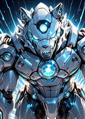 Cybernetic Wolf Warrior