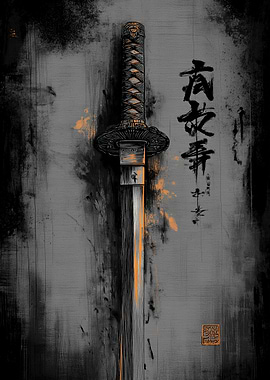 Ukiyo Minimalism Katana Sword
