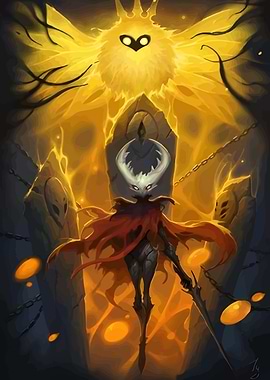 Hollow Knight and the Radiance