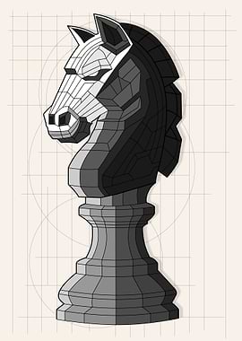 Chess Knight Blueprint