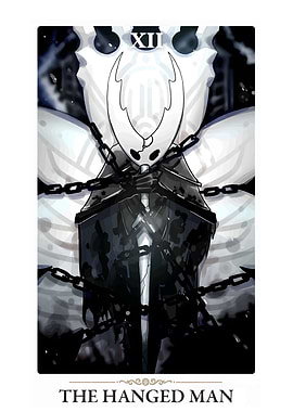 Hollow Knight Tarot: The Hanged Man