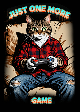 Cat Gamer: Just One More Game