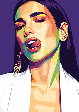 dua lipa popart