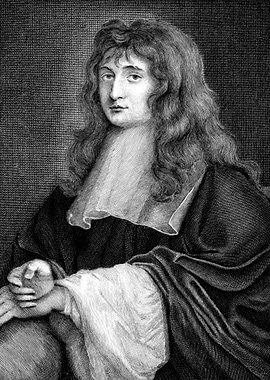 Isaac Newton Portrait Engraving
