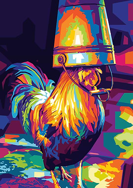 Arc Raiders Game with Bucket Pop Art