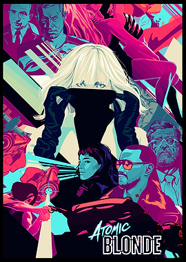 Retro Neon Style Poster