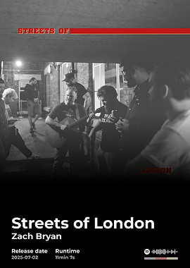 Streets of London - Zach Bryan