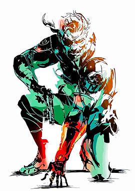 Metal Gear Solid: Intense Action Pose
