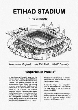 Etihad Stadium Blueprint