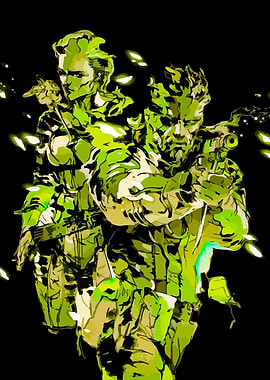 Metal Gear Solid: Solid Snake Illustration
