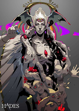 Hades Game Character Illustration
