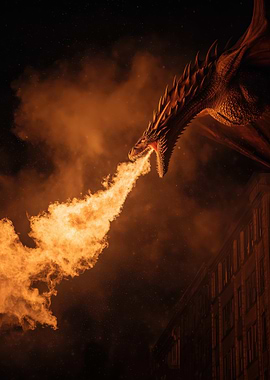 Dragon Breathing Fire