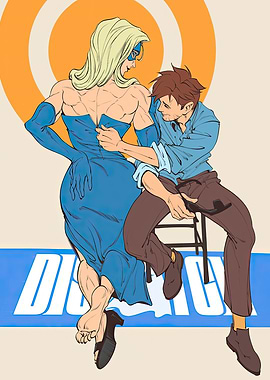 Superheroine and Assistant