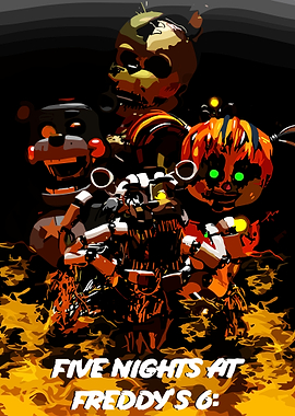Five Nights at Freddy's 6 Poster