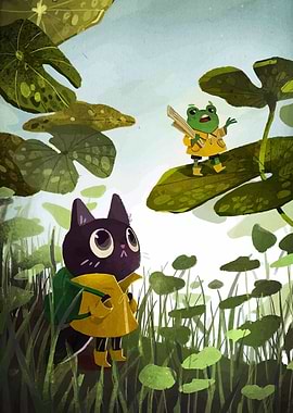 Cat and Frog Adventure