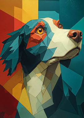 Geometric Springer Spaniel