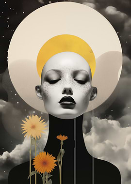 Surreal Dreamy Portrait