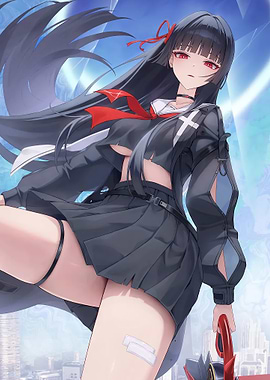 wuthering waves with chisa