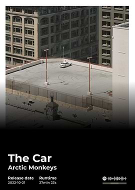 The Car - Arctic Monkeys Album Cover