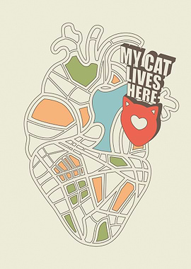 My Cat Lives Here
