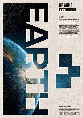 Planet Earth Poster