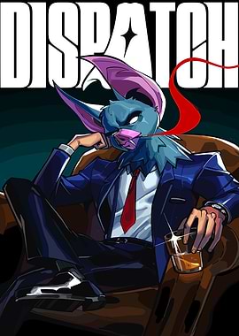 Dispatch Anthropomorphic Bat in Suit