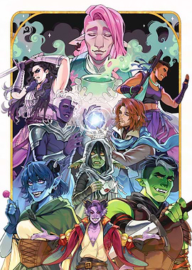 Critical Role: The Mighty Nein Artwork