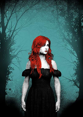 Redhead in the Woods