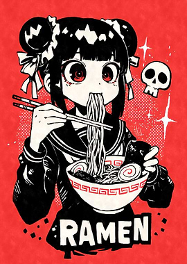 Kawaii Ramen Girl