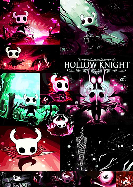 Hollow Knight Collage