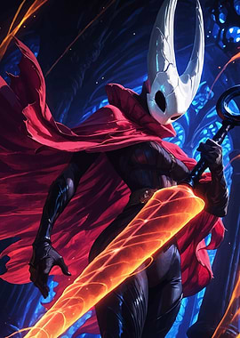 Hollow Knight: Hornet with Glowing Blade