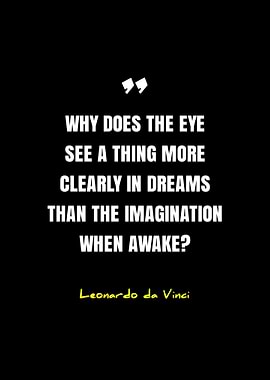 Leonardo da Vinci Quote on Dreams