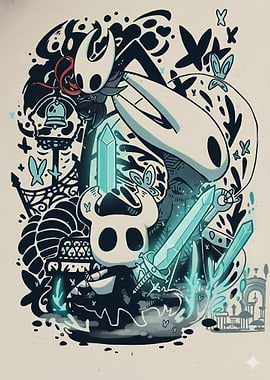 Hollow Knight Illustration