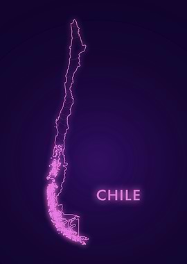 Neon Chile Map