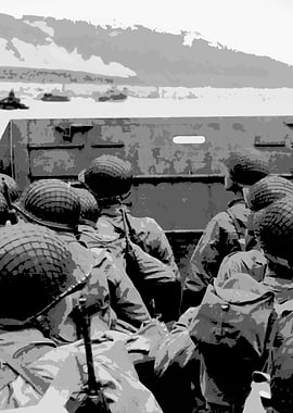D-Day Landing Scene