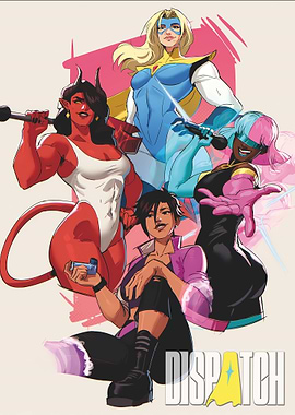 Dispatch Comic Book Cover Art