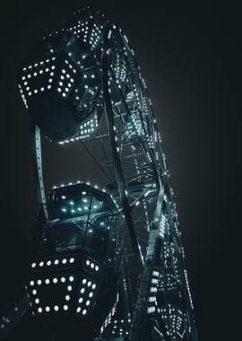 Ferris Wheel at Night