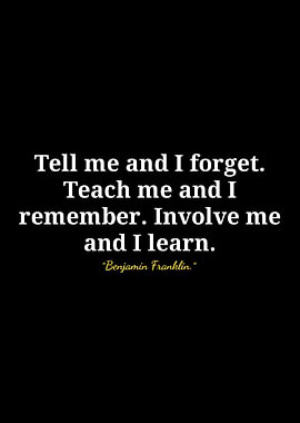 Benjamin Franklin Quote on Learning