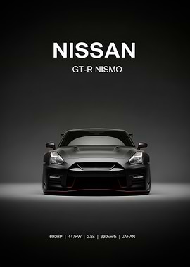 Nissan GT-R Nismo Car Portrait