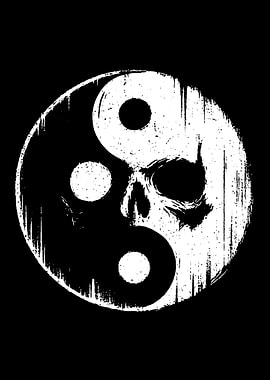 Yin Yang Skull