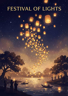 Festival of Lights Lantern Release