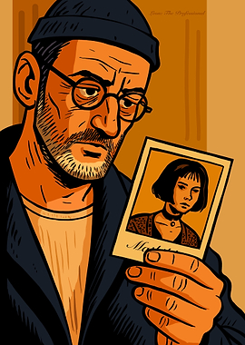 Léon: The Professional Illustration