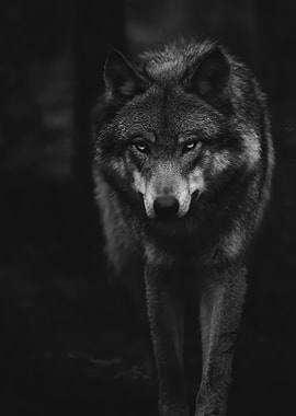 Monochrome Wolf