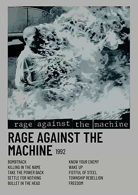 Rage Against The Machine Album Cover