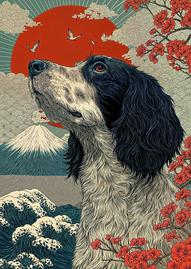 Springer Spaniel Landscape