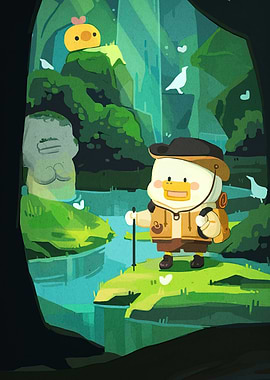 Duck Hiking Adventure